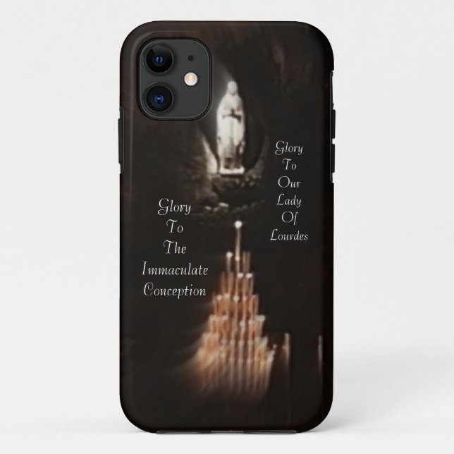 Glory To The Immaculate Conception Case-Mate iPhone Case (Back)