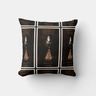 Glory To The Immaculate Conception Cushion