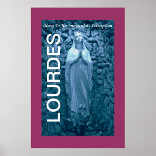 GLORY TO THE IMMACULATE CONCEPTION POSTER