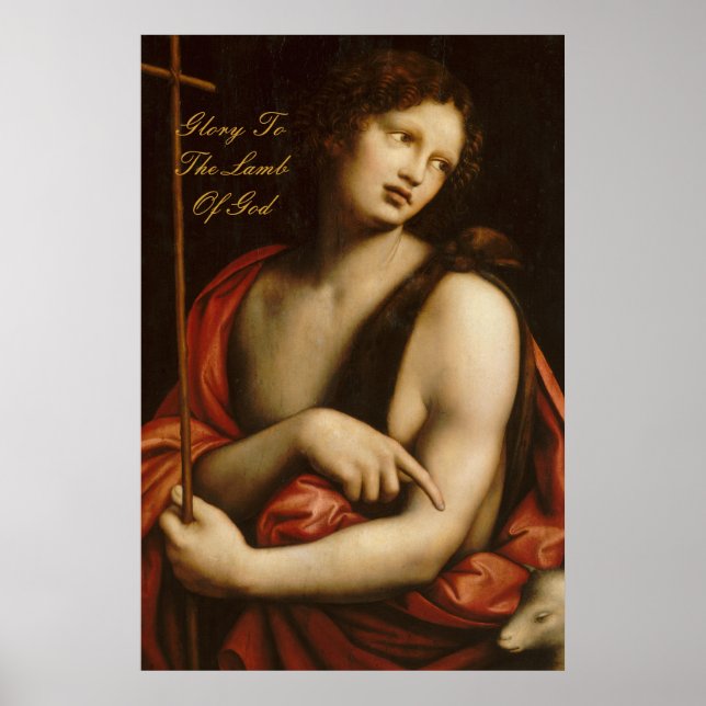 GLORY TO THE LAMB OF GOD POSTER (Front)