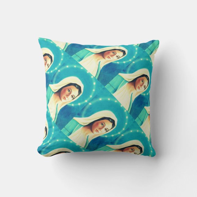 Glory To The Madonna Cushion (Front)