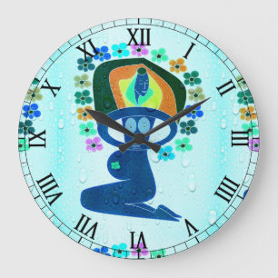GLORY TO THE VIRGIN MOTHER OF GOD LARGE CLOCK
