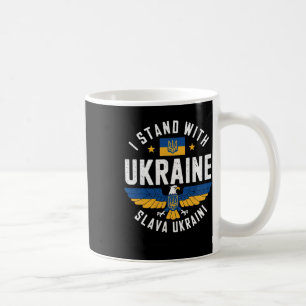 Glory To Ukraine Eagle Design Pro-ukraine Freedom Coffee Mug