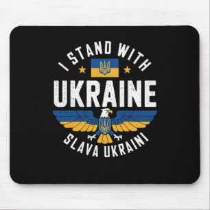Glory To Ukraine Eagle Design Pro-ukraine Freedom  Mouse Pad