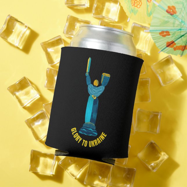 Glory To Ukraine Motherland Monument  Can Cooler (In Situ Summer)