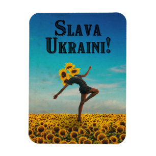 Glory to Ukraine! Slava Ukraini! Magnet