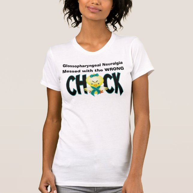 Glossopharyngeal Neuralgia Awareness Tshirt (Front)