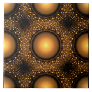 Glossy balls texture ceramic tile