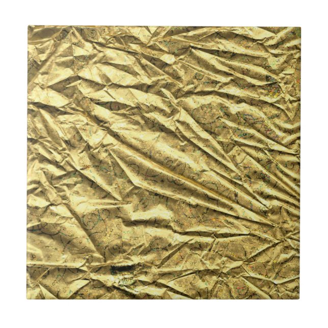 Glossy gold foil tile (Front)