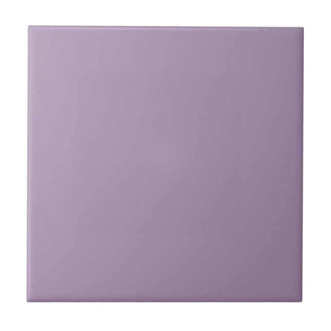 Glossy Grape Solid Colour Ceramic Tile (Front)