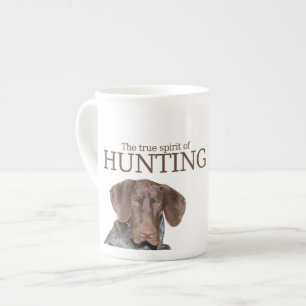 Glossy Grizzly true spirit of hunting Bone China Mug