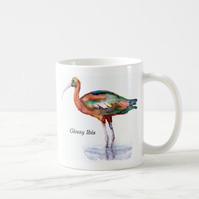 Glossy Ibis mug (Right)