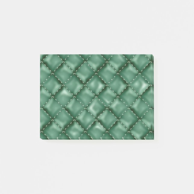 Glossy Leather Texture 3 Post-it Notes (Front)