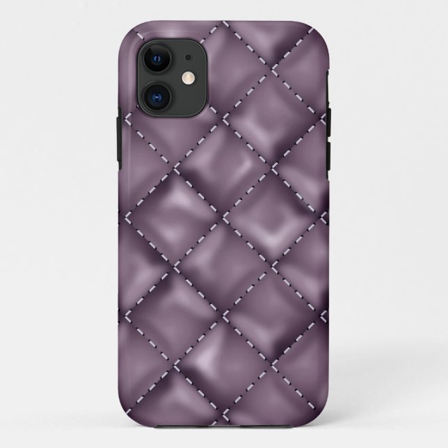 Glossy Leather Texture Case-Mate iPhone Case (Back)