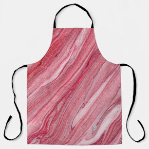 Glossy Nail Polish: Textured Background Apron