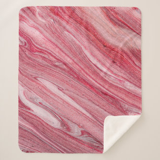 Glossy Nail Polish: Textured Background Sherpa Blanket