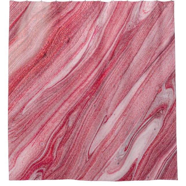Glossy Nail Polish: Textured Background Shower Curtain (Front)