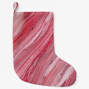 Glossy Nail Polish: Textured Background Small Christmas Stocking