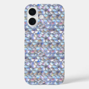 Glossy Pastel Scale Pattern iPhone 16 Case