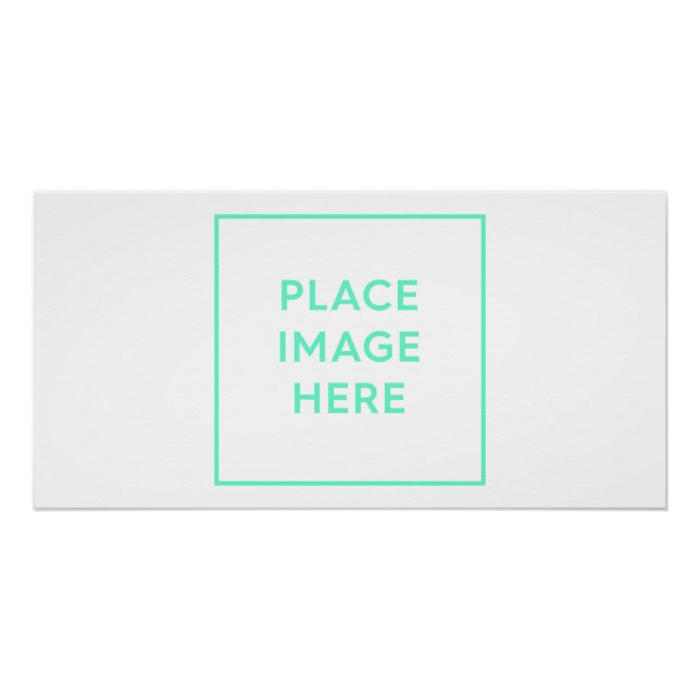 Glossy Poster Print - 28" x 14" (Front)