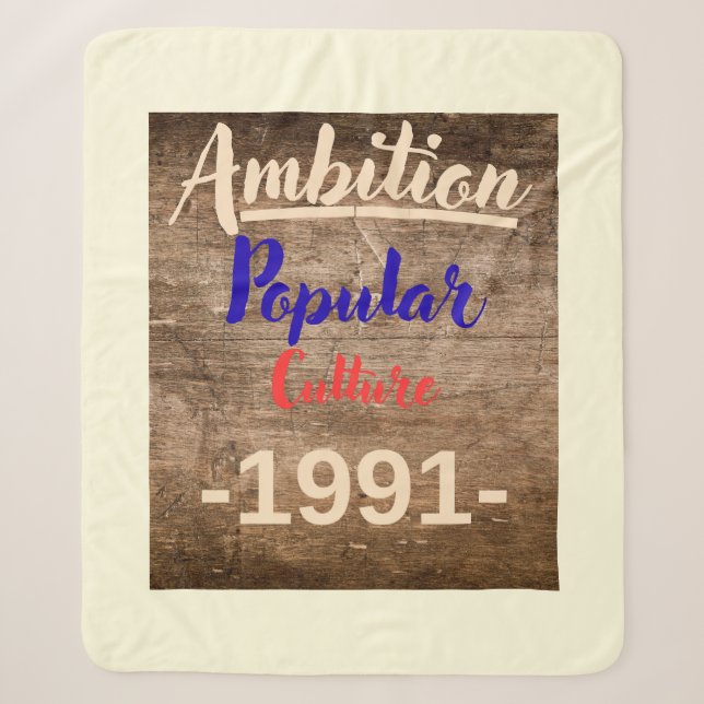 Glossy Poster Sherpa Blanket (Front)