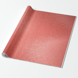 Glossy Rose Gold Wrapping Paper