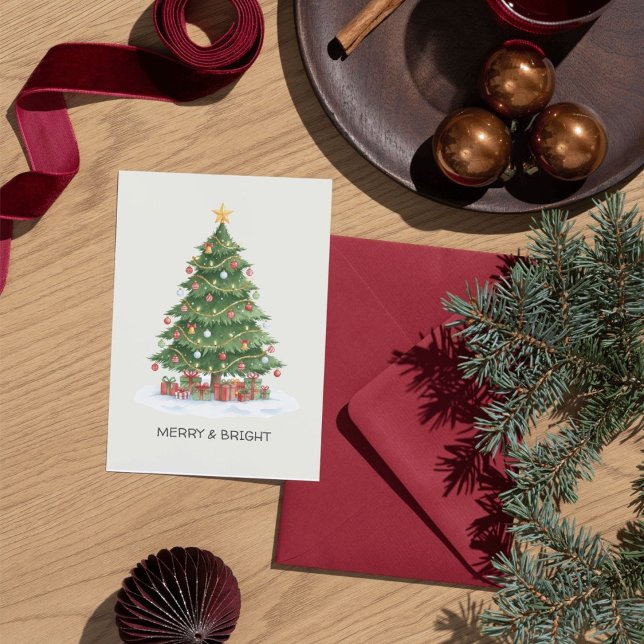 Glossy, shiny watery Christmas card (Creator Uploaded)