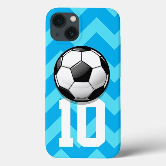 Glossy Soccer Ball Case-Mate iPhone Case (Back)