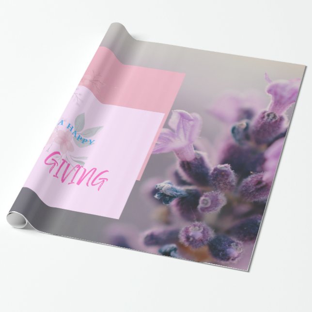 Glossy Wrapping Paper (Unrolled)