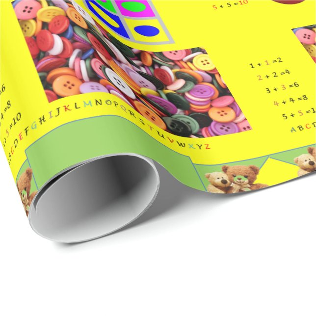 Glossy Wrapping Paper Educational (Roll Corner)