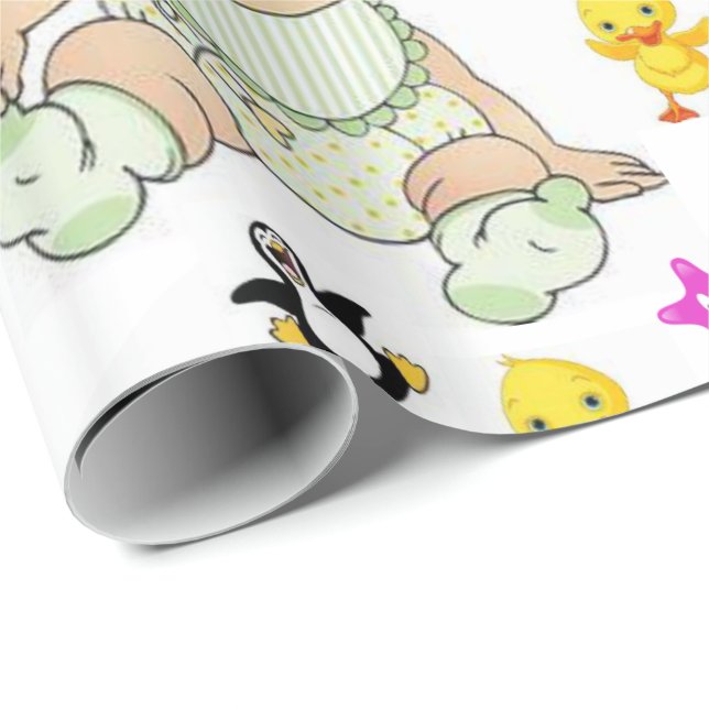 Glossy Wrapping Paper Pacifiers Binky (Roll Corner)