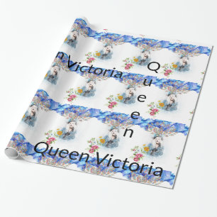Glossy Wrapping Paper, Queen Victorian Floral Paper