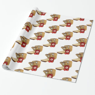 Glossy Wrapping Paper, Strawberry Jam Toast Wrapping Paper