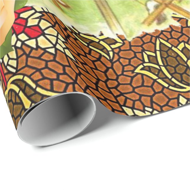 Glossy Wrapping Paper Victorian (Roll Corner)