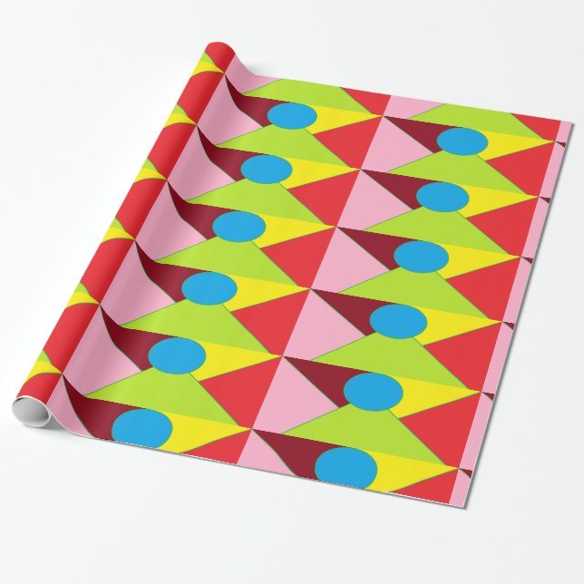 Glossy wripping paper (Unrolled)