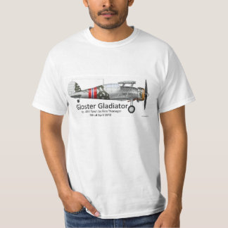 Gloster Gladiator t-shirt, Major Finn Thorsager T-Shirt