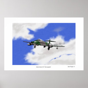 Gloster Meteor "Final Approach" Poster
