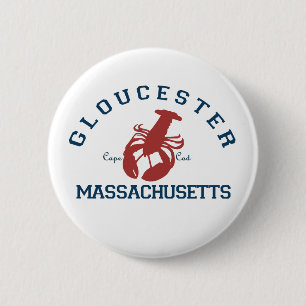Gloucester. 6 Cm Round Badge