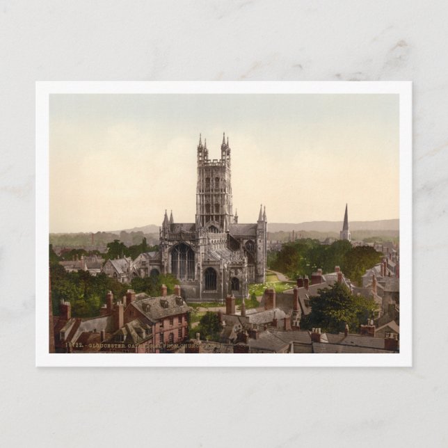 Gloucester Cathedral I, Gloucestershire, England Postcard (Front)