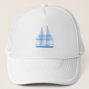 Gloucester Coastal Nautical Sailing Sailor Trucker Hat