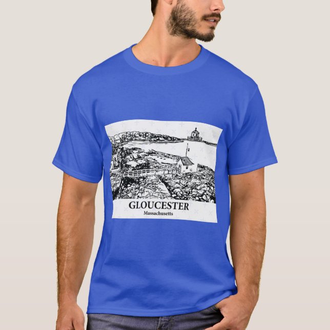 Gloucester Massachusetts T-Shirt (Front)