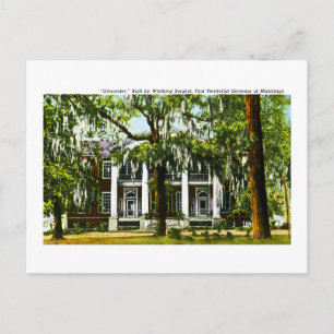 "Gloucester"  Mississipi Vintage Post Card