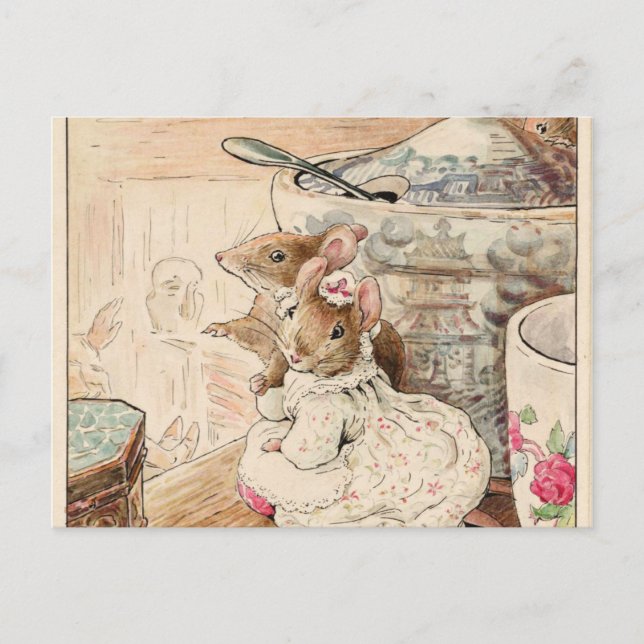 Gloucester Tailor’s Lament By Beatrix Potter Postcard (Front)