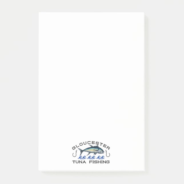 Gloucester Tuna Fishing Post-it Notes (Front)