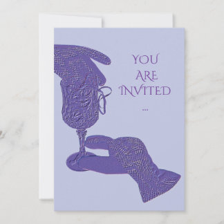 Gloved hands gloves touch wine glass invitation