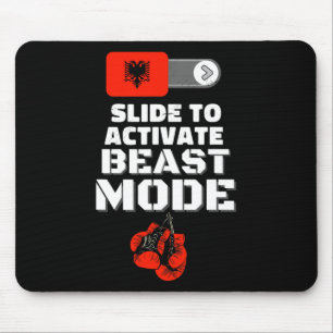 Gloves Boxer Flag Fighting Men Women Kids Mouse Pad