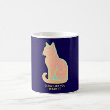 Glow Cat Mug – Shine with Sass