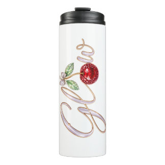 Glow Cherry – Glam Thermal Tumbler