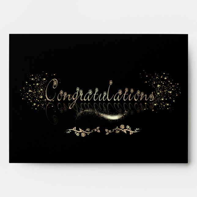 glow congratulations envelope (Front)