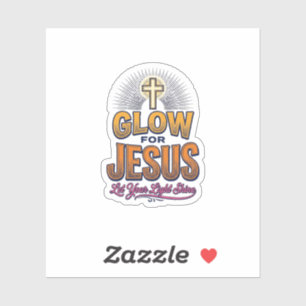 Glow for Jesus Let Your Light Shine Christian Desi